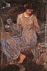 John William Waterhouse Famous Paintings - The Necklace